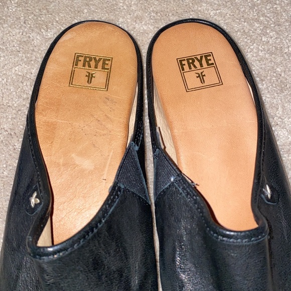 Frye black mule shoe 7.5 - Picture 5 of 6